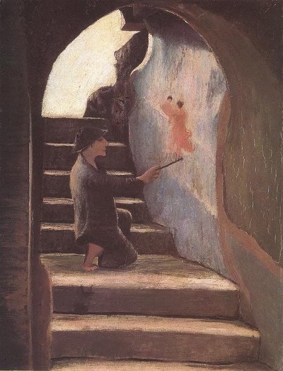 Young Painter by Tivadar Kosztka Csontvary